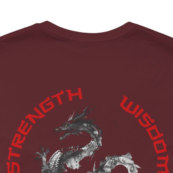 Strength, Wisdom Prosperity - Dragon Lightweight T-Shirt - Image 21