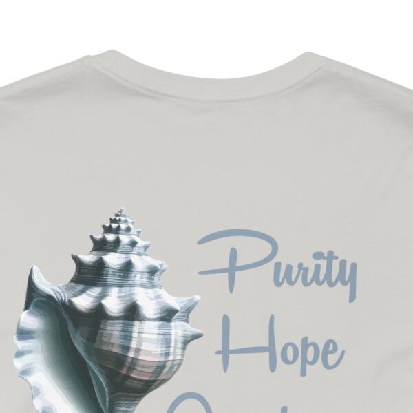 Purity, Hope, Awakening - Conch Shell Lightweight T-Shirt - Image 9