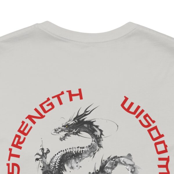 Strength, Wisdom Prosperity - Dragon Lightweight T-Shirt - Image 12