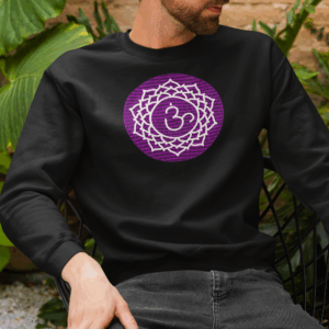 Crown Chakra Affirmations Crewneck Sweatshirt