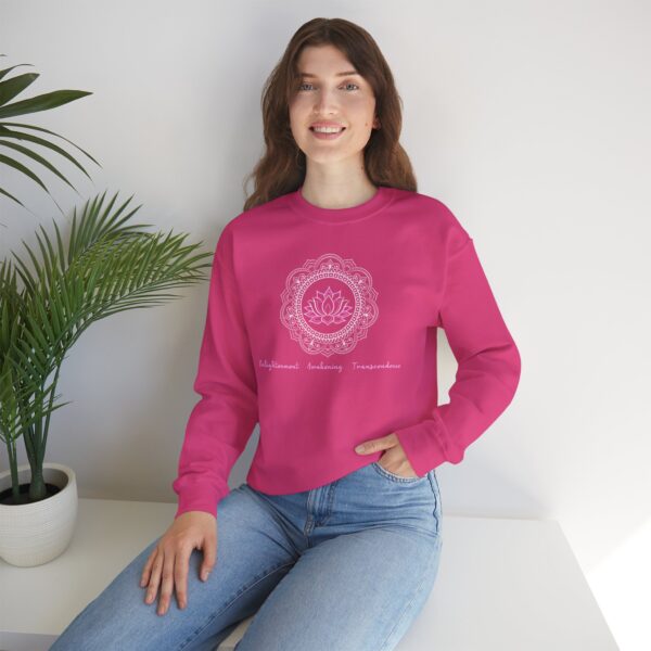 Enlightenment, Awakening, Transcendence - Lotus Sweatshirt - Image 6