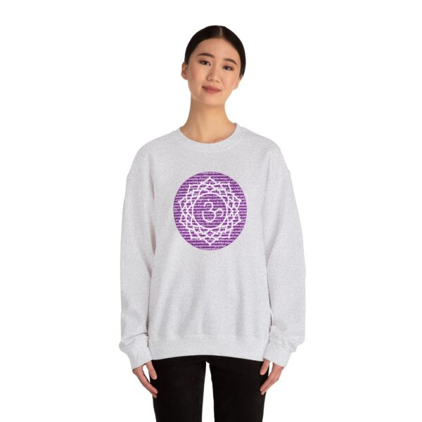 Crown Chakra Affirmations Crewneck Sweatshirt - Image 13