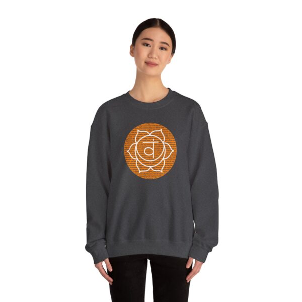 Sacral Chakra Affirmations Crewneck Sweatshirt - Image 18