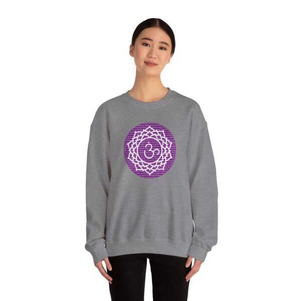 Crown Chakra Affirmations Crewneck Sweatshirt - Image 17