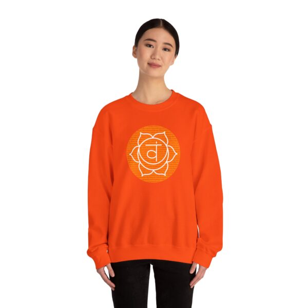Sacral Chakra Affirmations Crewneck Sweatshirt - Image 14