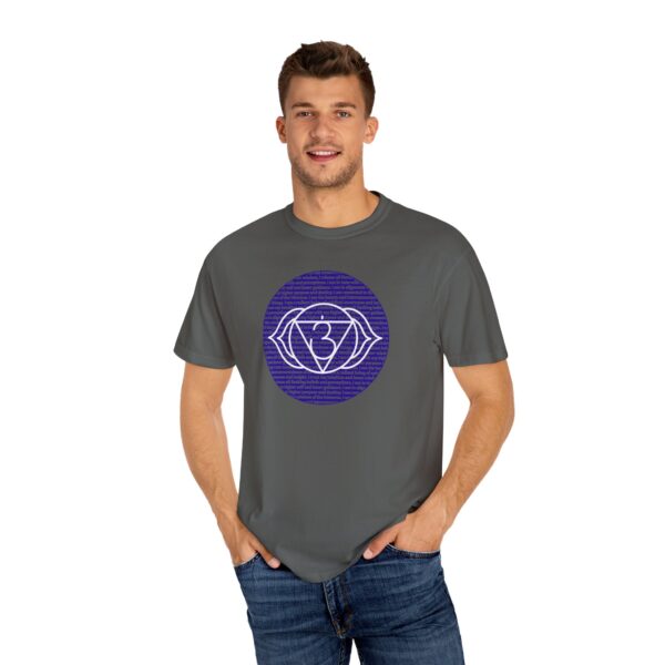 Third Eye Chakra Affirmations Heavyweight T-Shirt - Image 18