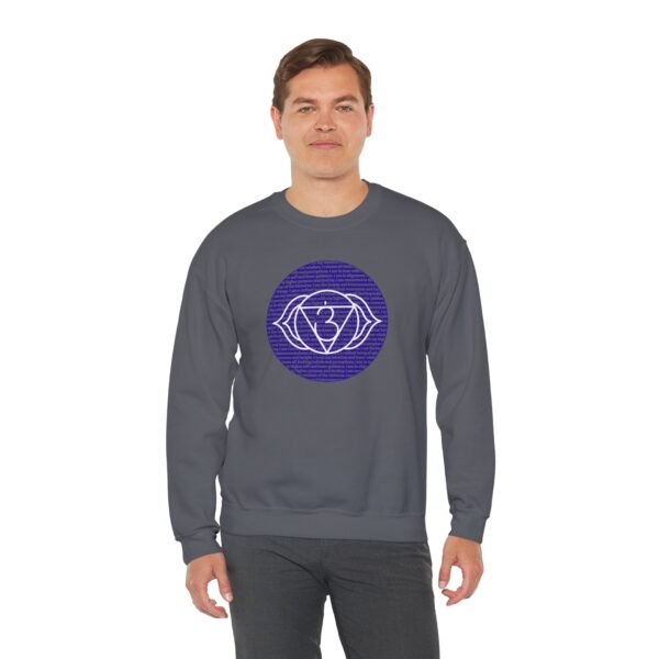 Third Eye Chakra Affirmations Crewneck Sweatshirt - Image 18
