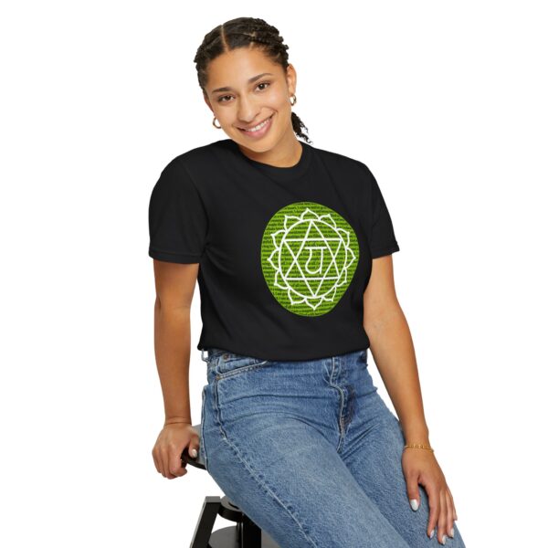Heart Chakra Affirmations Heavyweight T-Shirt - Image 22