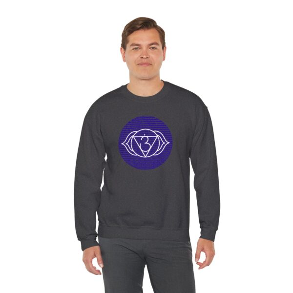 Third Eye Chakra Affirmations Crewneck Sweatshirt - Image 22