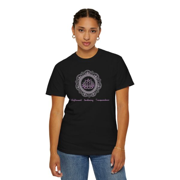 Enlightenment, Awakening, Transcendence - Lotus Heavyweight Shirt - Image 17