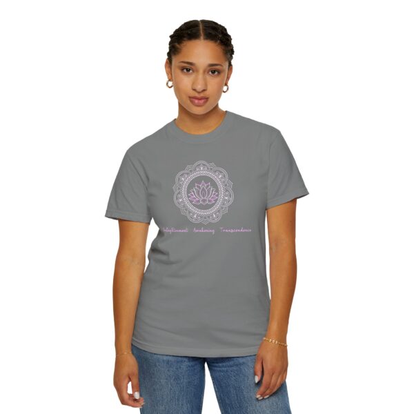 Enlightenment, Awakening, Transcendence - Lotus Heavyweight Shirt - Image 9