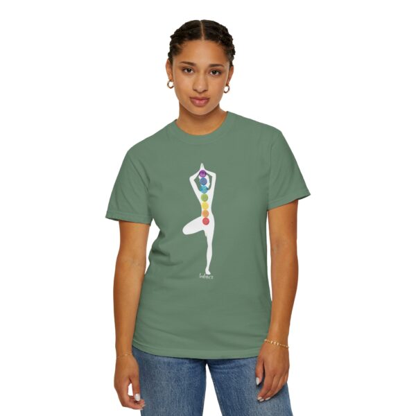 Balance - Chakra Heavyweight T-Shirt with Female Silhouette - Image 18
