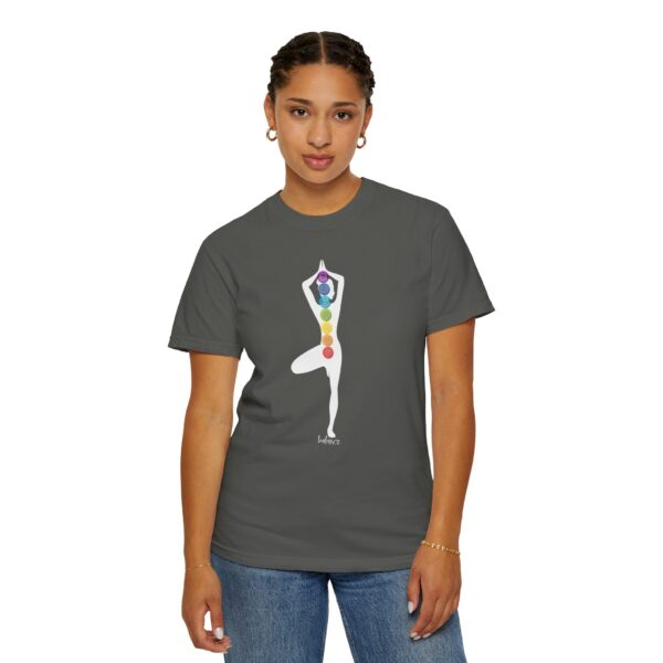 Balance - Chakra Heavyweight T-Shirt with Female Silhouette - Image 9