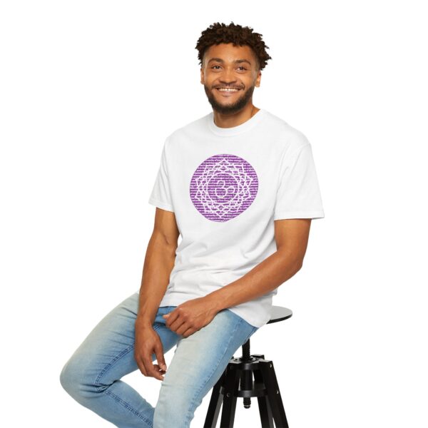 Crown Chakra Affirmations Heavyweight T-Shirt - Image 5