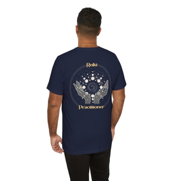 Reiki Practitioner - Lightweight T-Shirt with Yellow Text - Image 9
