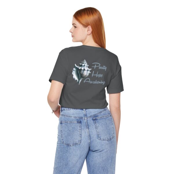Purity, Hope, Awakening - Conch Shell Lightweight T-Shirt - Image 14