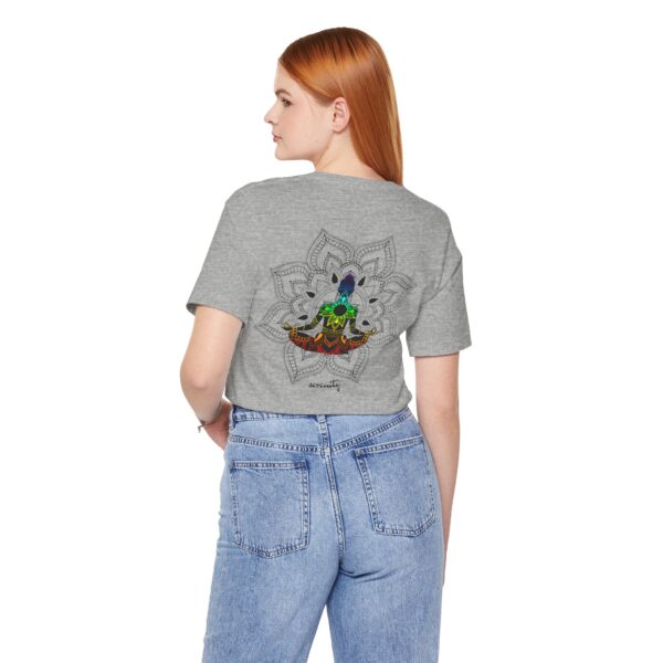 Serenity - Chakra Mandala Lightweight Tee with Female Silhouette - Image 18