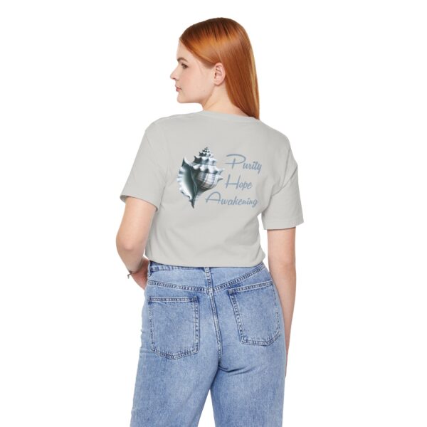 Purity, Hope, Awakening - Conch Shell Lightweight T-Shirt - Image 10