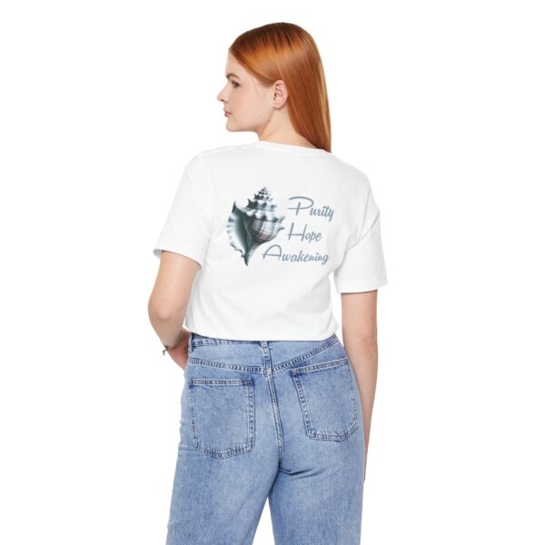 Purity, Hope, Awakening - Conch Shell Lightweight T-Shirt - Image 6