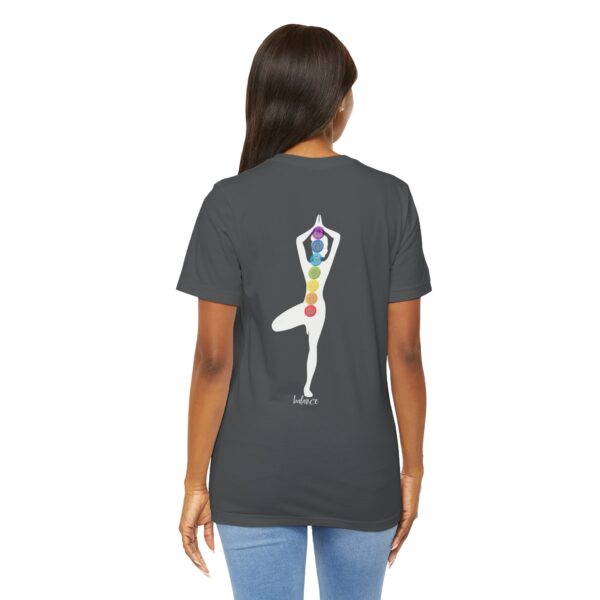 Balance - Chakra Lightweight T-Shirt with Female Silhouette - Image 22