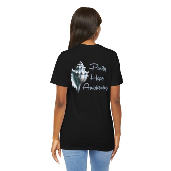 Purity, Hope, Awakening - Conch Shell Lightweight T-Shirt - Image 19