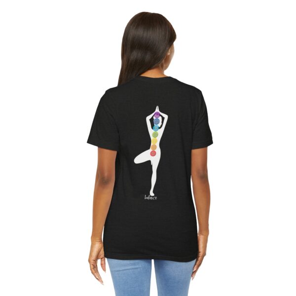 Balance - Chakra Lightweight T-Shirt with Female Silhouette - Image 18