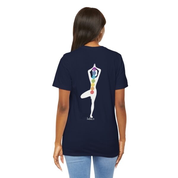 Balance - Chakra Lightweight T-Shirt with Female Silhouette - Image 10