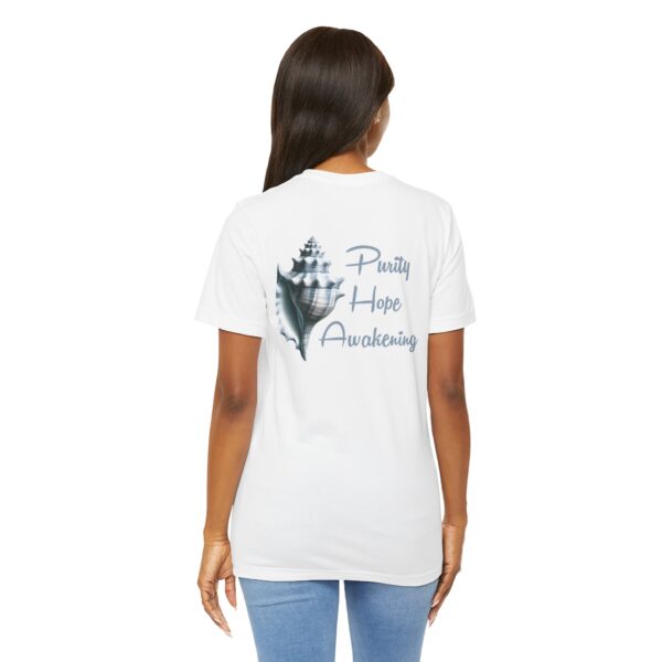 Purity, Hope, Awakening - Conch Shell Lightweight T-Shirt - Image 7