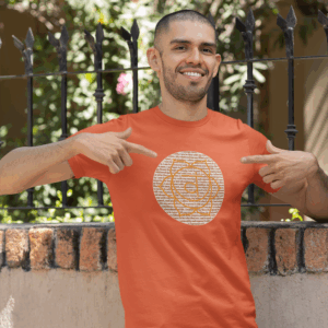 Sacral Chakra Affirmations Lightweight T-Shirt - Orange Text