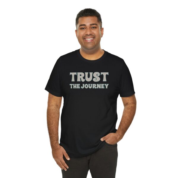 Trust the Journey Lightweight T-Shirt - Text Only - Image 6