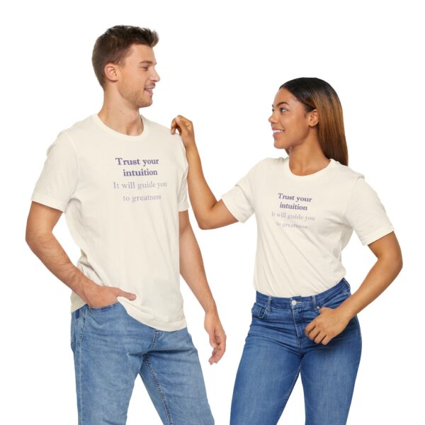 Trust Your Intuition Lightweight T-Shirt - Text Only - Image 6