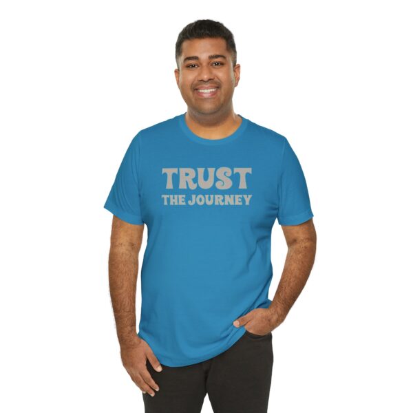 Trust the Journey Lightweight T-Shirt - Text Only - Image 18