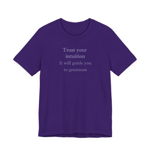 Trust Your Intuition Lightweight T-Shirt - Text Only - Image 19