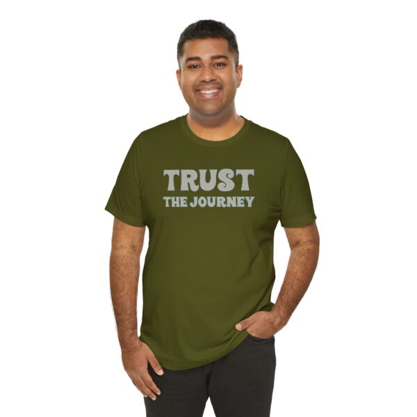 Trust the Journey Lightweight T-Shirt - Text Only - Image 23
