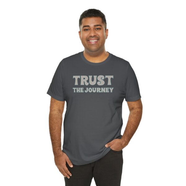 Trust the Journey Lightweight T-Shirt - Text Only - Image 10