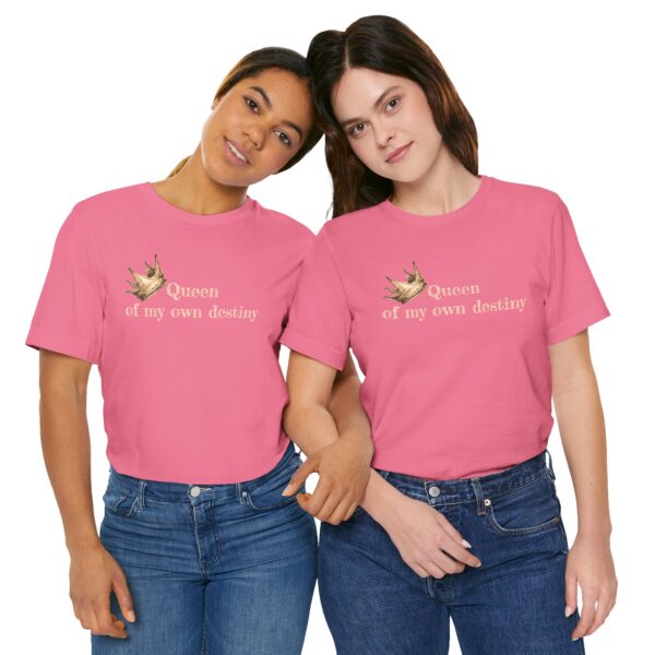 Queen of My Own Destiny Lightweight T-Shirt - Image 5