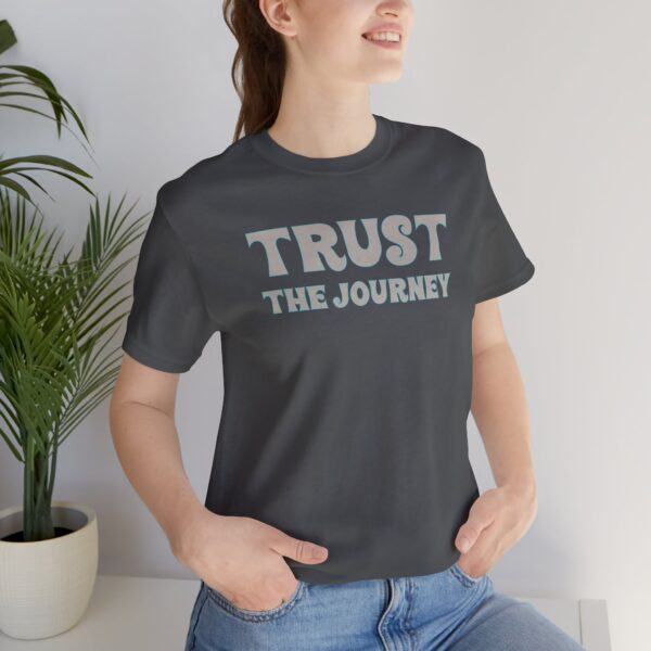 Trust the Journey Lightweight T-Shirt - Text Only - Image 9