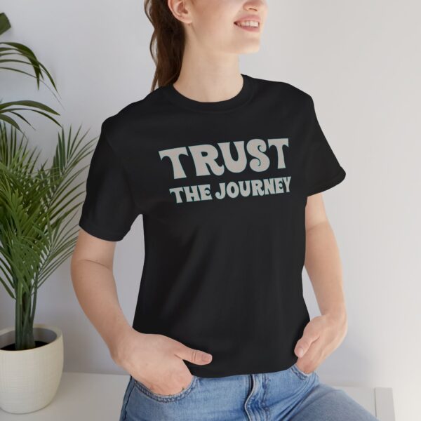 Trust the Journey Lightweight T-Shirt - Text Only - Image 5