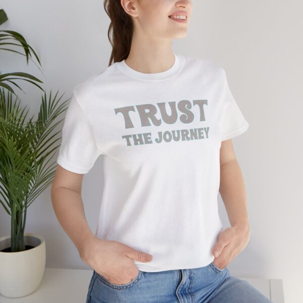 Trust the Journey Lightweight T-Shirt - Text Only - Image 13