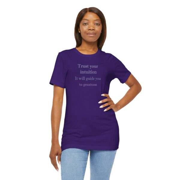 Trust Your Intuition Lightweight T-Shirt - Text Only - Image 22