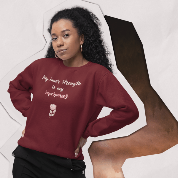 My Inner Strength is My Superpower Crewneck Sweatshirt